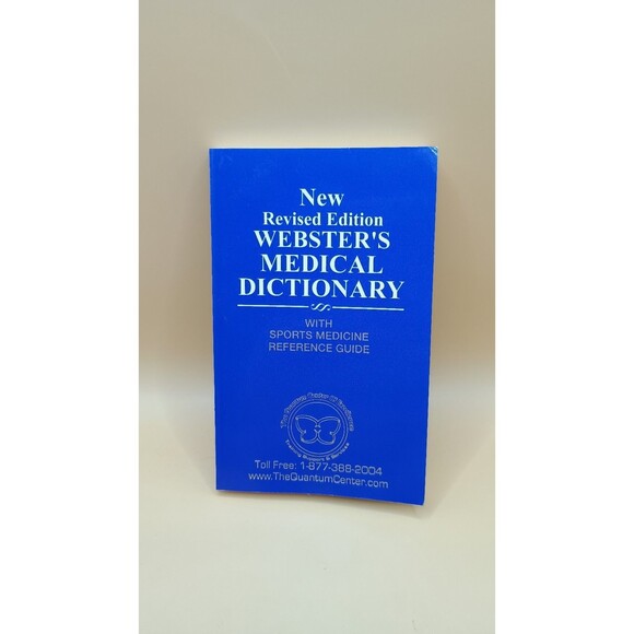New Revised Edition Webster's Medical Dictionary with Sports Medicine Guide - Picture 1 of 6